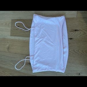 BABY PINK CROP TOP